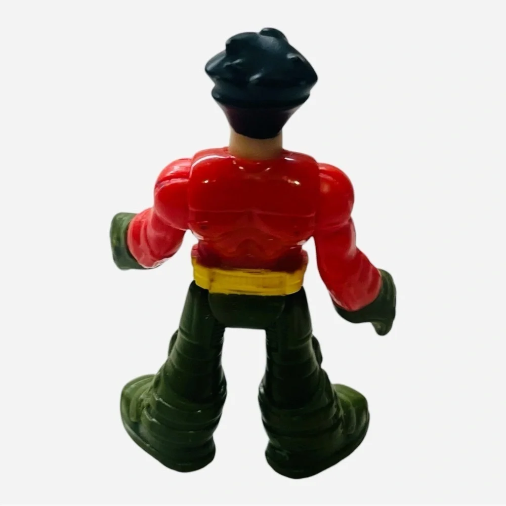 Imaginext DC super friend Red and Green Action Figure 3 in x 2 in
